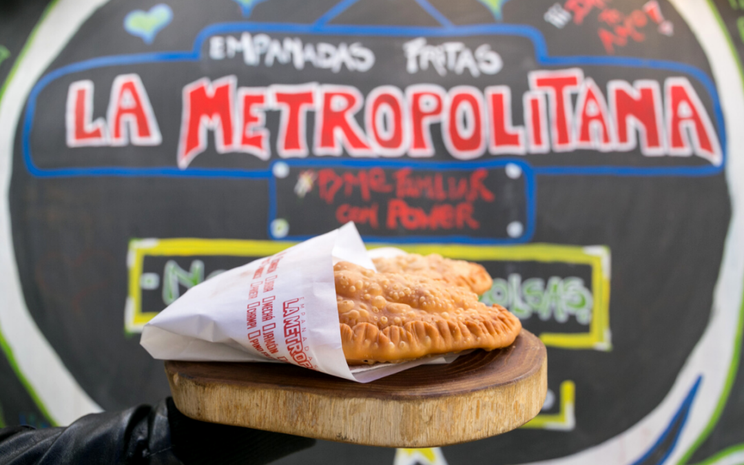 La Metropolitana: empanadas fritas playeras en Santiago