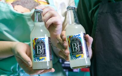 BJ Ginger Beer, una refrescante y natural bebida de jengibre fermentada